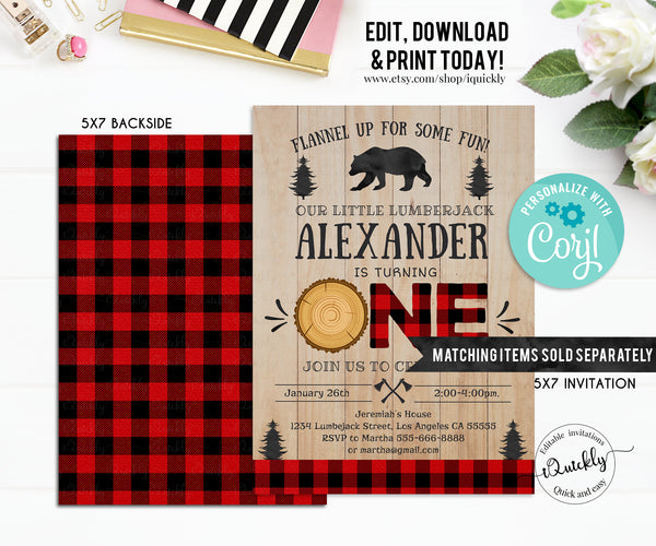 EDITABLE Lumberjack Food tags, Buffet label, Tent card Food Labels, Place Cards, Table Card Printable Template, Boy Instant download